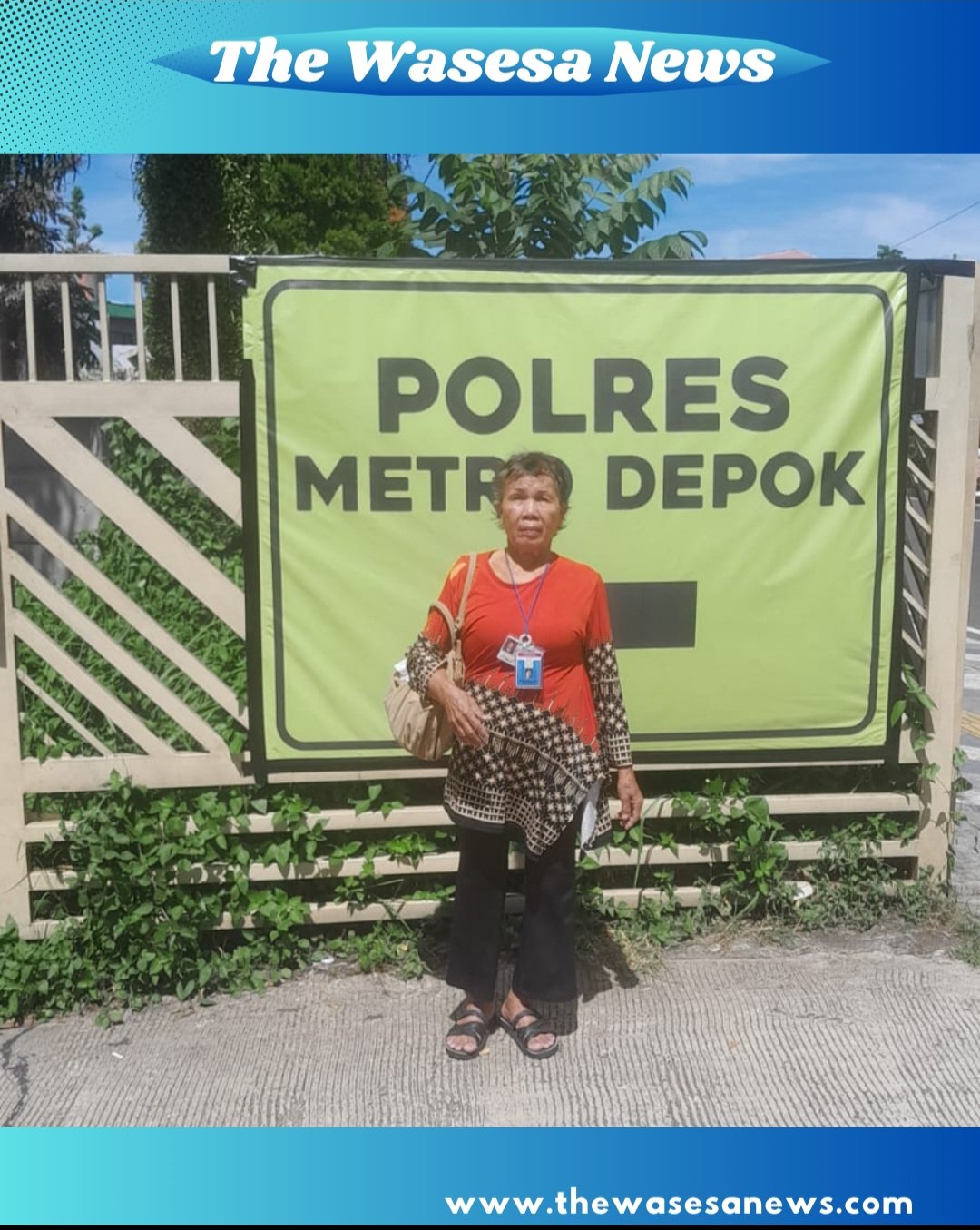 Tim Investigasi GAKORPAN dampingi Kasus Ny Hotma Parulian Tobing di Polres Metro Depok. - thewasesanews.com