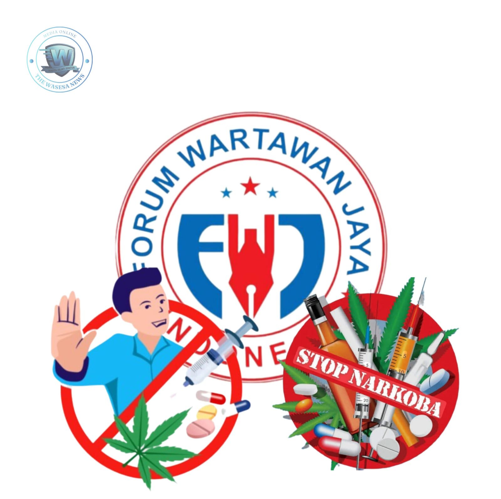 FWJI Desak Penindakan Extraordinary Jakarta Darurat Narkoba. - thewasesanews.com