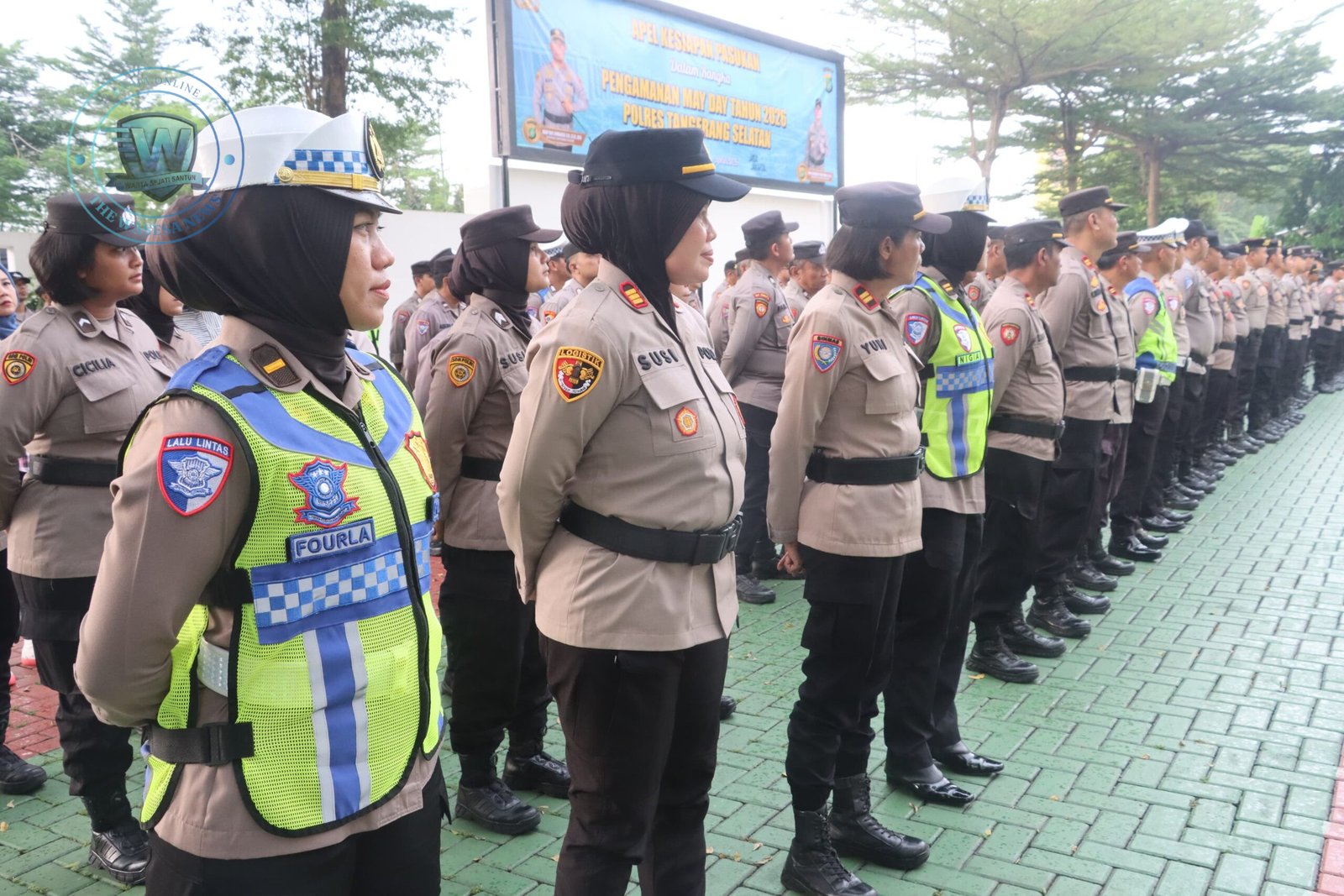 Polres Tangerang Selatan Siap Amankan May Day 2026. - thewasesanews.com