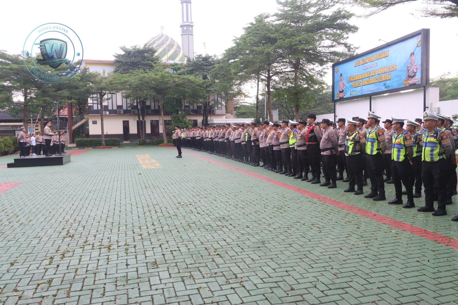 Polres Tangerang Selatan Siap Amankan May Day 2026. - thewasesanews.com