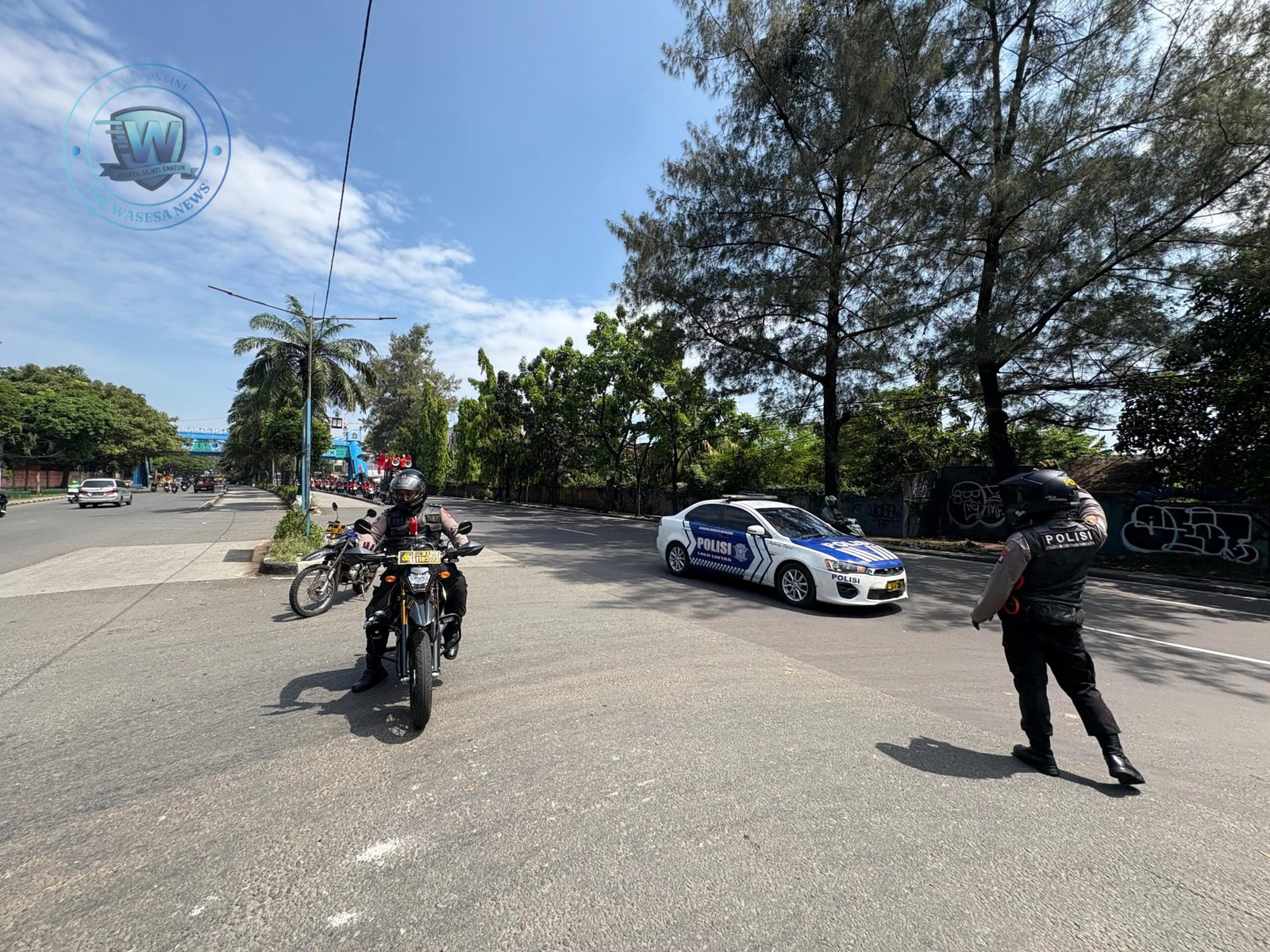 Polres Metro Tangerang Kota Kawal Buruh May Day 2026 Jakarta. - thewasesanews.com