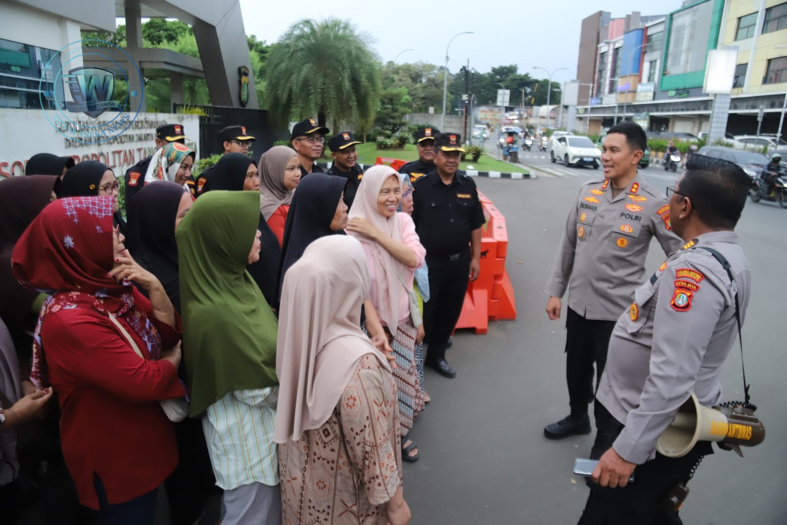 Polres Metro Tangerang Kota Gandeng Sabuk Kamtibmas dan Sosial. - thewasesanews.com
