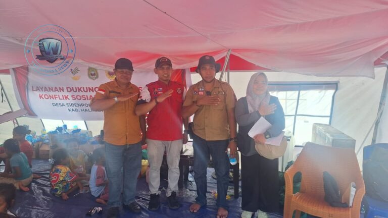Kemensos Gelar Trauma Healing Korban Konflik Sibenpopo Halteng. - thewasesanews.com