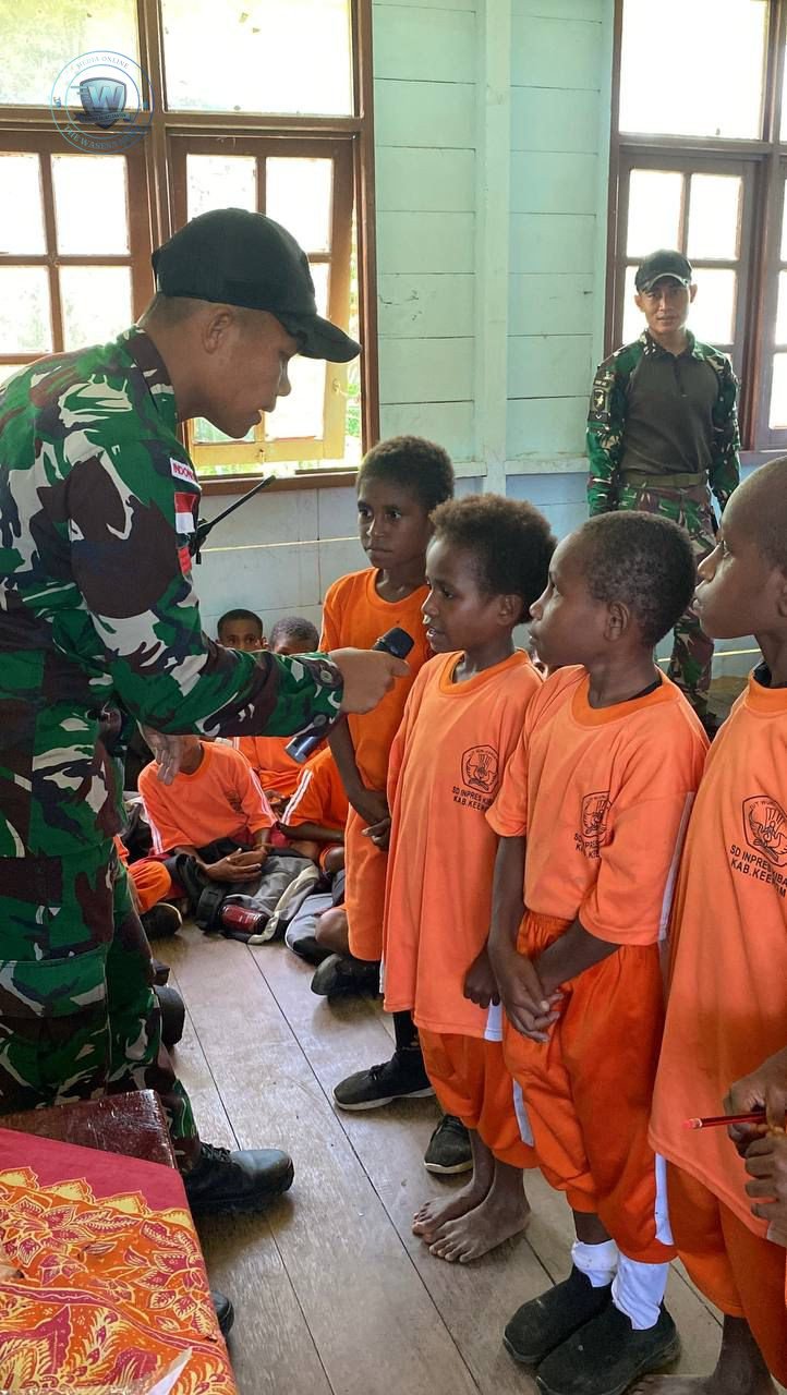 hardiknas-satgas-yonif-643-wns-sd-inpres-kibay-papua. - thewasesanews.com