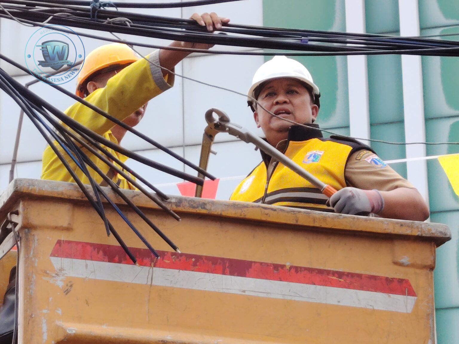 Pemkot Jakarta Barat Tata Jaringan Utilitas di Delapan Kecamatan. - thewasesanews.com