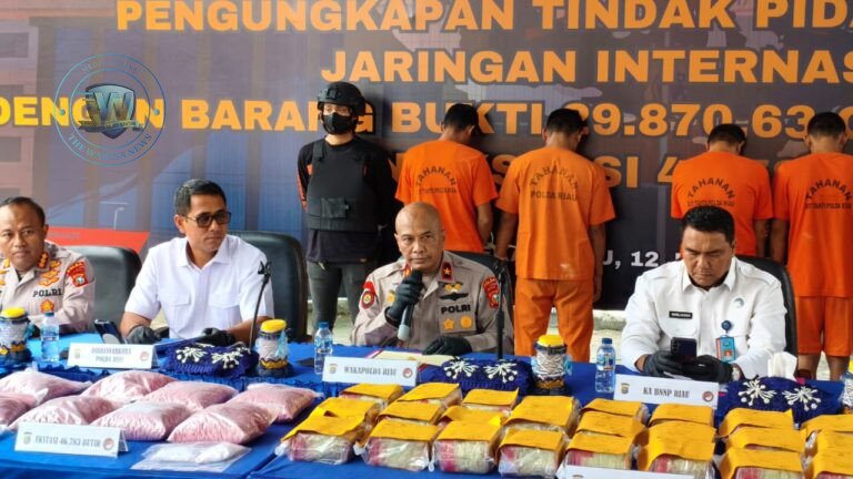 Polda Riau Ringkus 1.471 Tersangka Narkoba Hingga April 2026. - thewasesanews.com