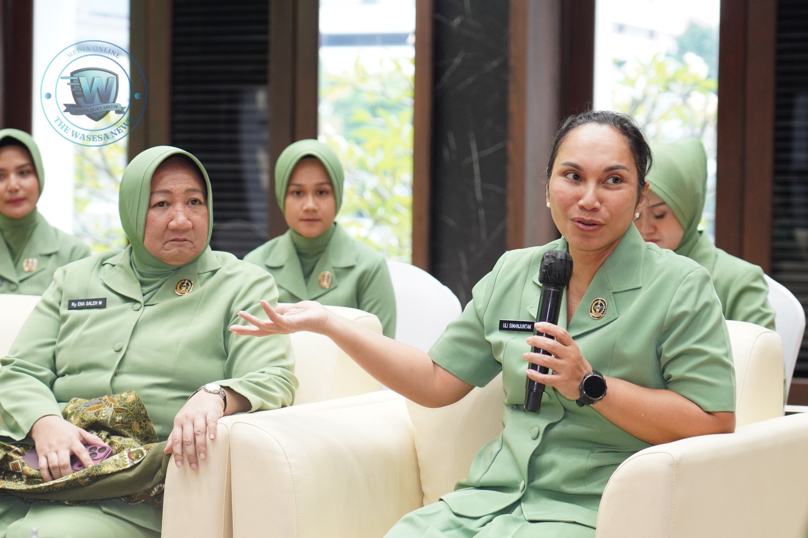 HUT Ke-80 Persit KCK Kasad Terima Ketua Umum dan Kader Prestasi. - thewasesanews.com
