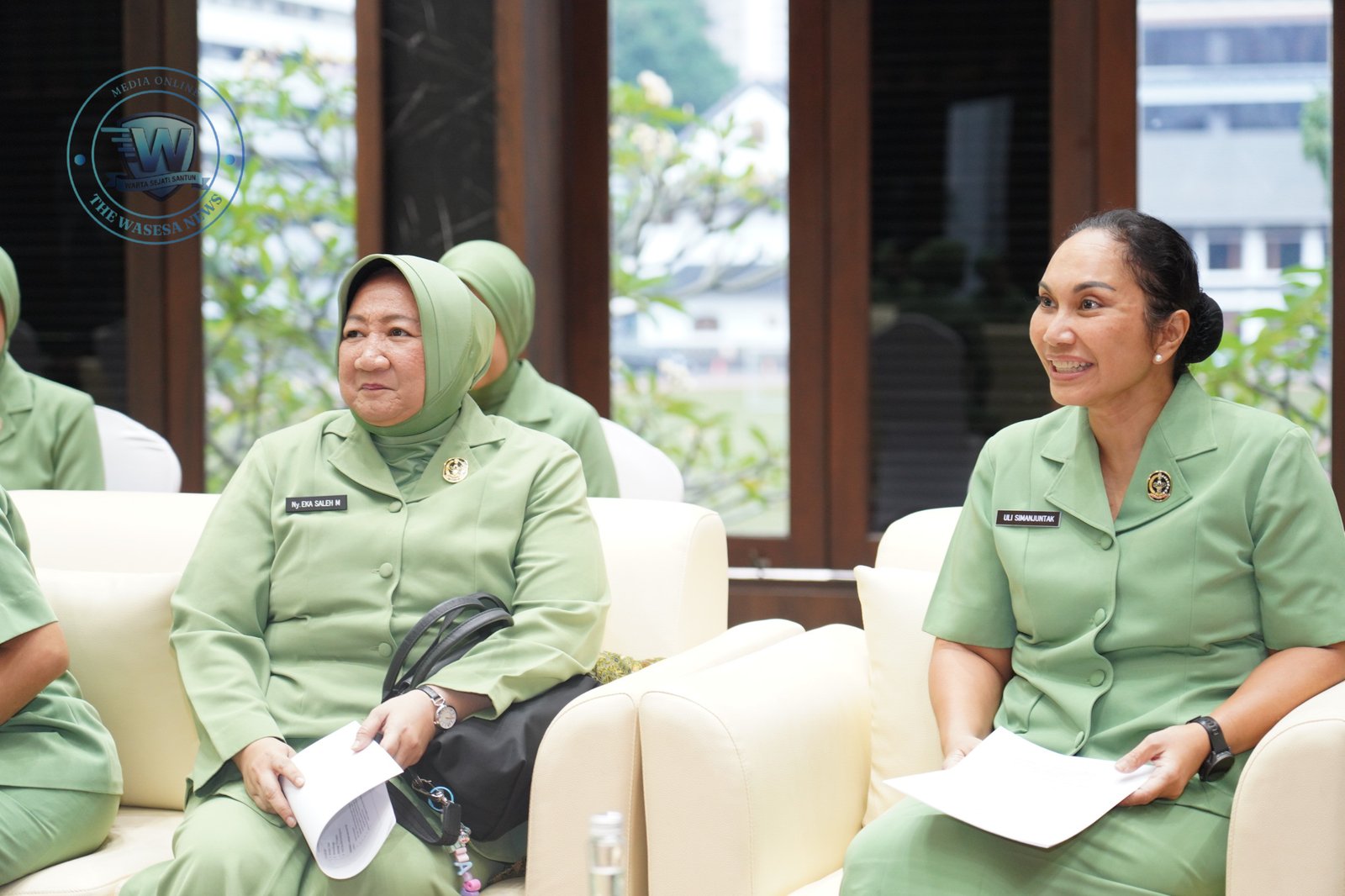 HUT Ke-80 Persit KCK Kasad Terima Ketua Umum dan Kader Prestasi. - thewasesanews.com