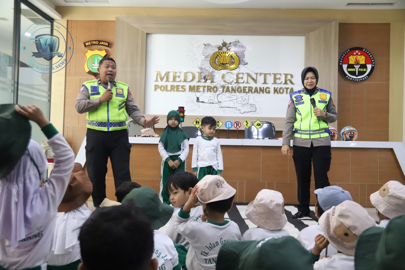 Sat Lantas Polres Metro Tangerang Kota Gelar Polisi Sahabat Anak. - thewasesanews.com