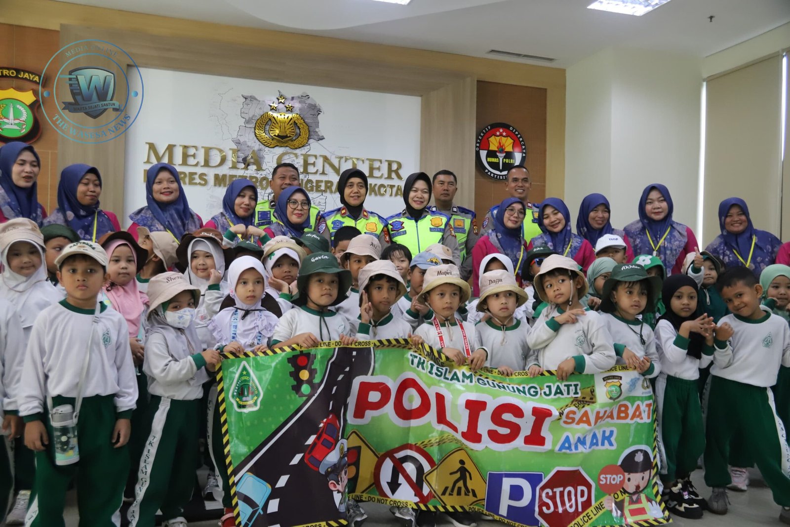Sat Lantas Polres Metro Tangerang Kota Gelar Polisi Sahabat Anak. - thewasesanews.com