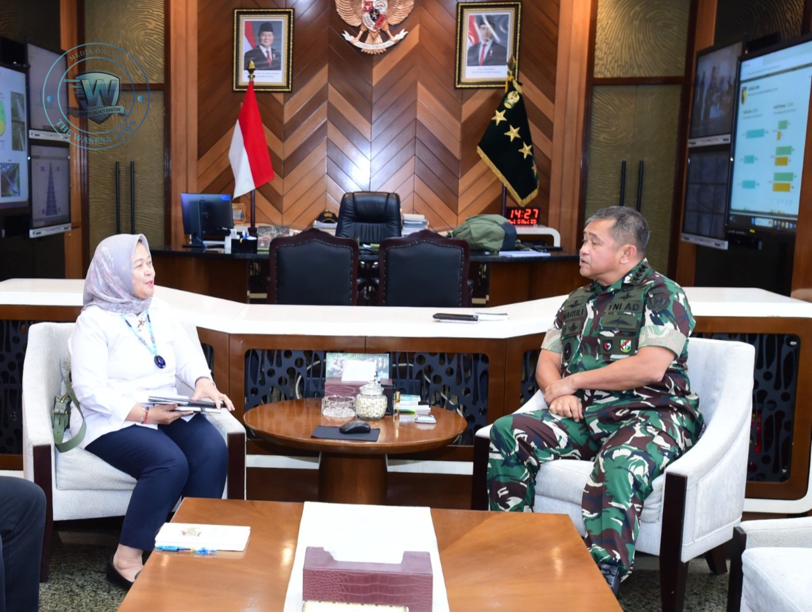 Kasad dan Kemenko Pangan Percepat Pengelolaan Sampah Nasional. - thewasesanews.com