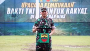 Pangdam I Bukit Barisan Buka Bakti TNI AD 2026 di Kepulauan Nias. - thewasesanews.com