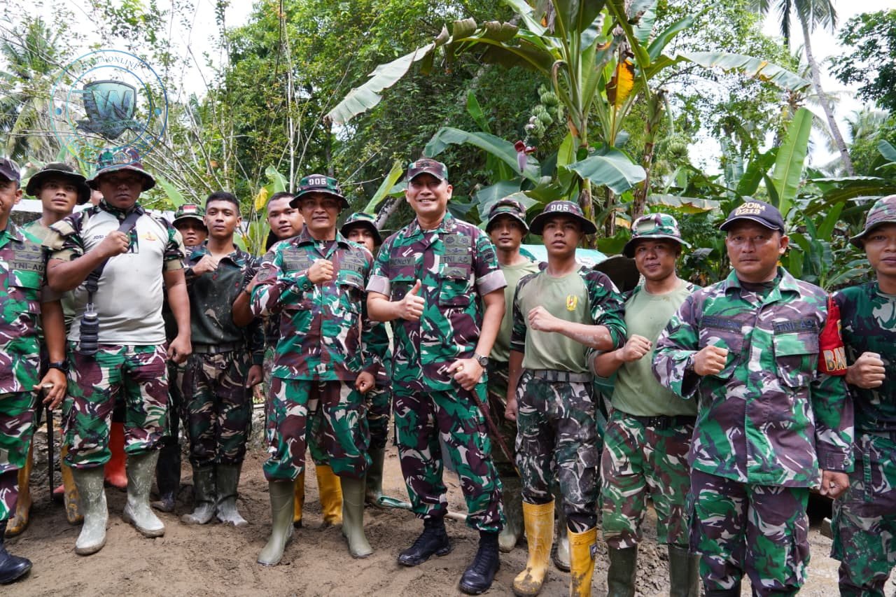 Pangdam I Bukit Barisan Buka Bakti TNI AD 2026 di Kepulauan Nias. - thewasessnews.com