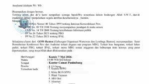 GWI Pantau Audiensi GOW Banten Soal Dugaan MBG Panimbang Jaya. - thewasesanews.com