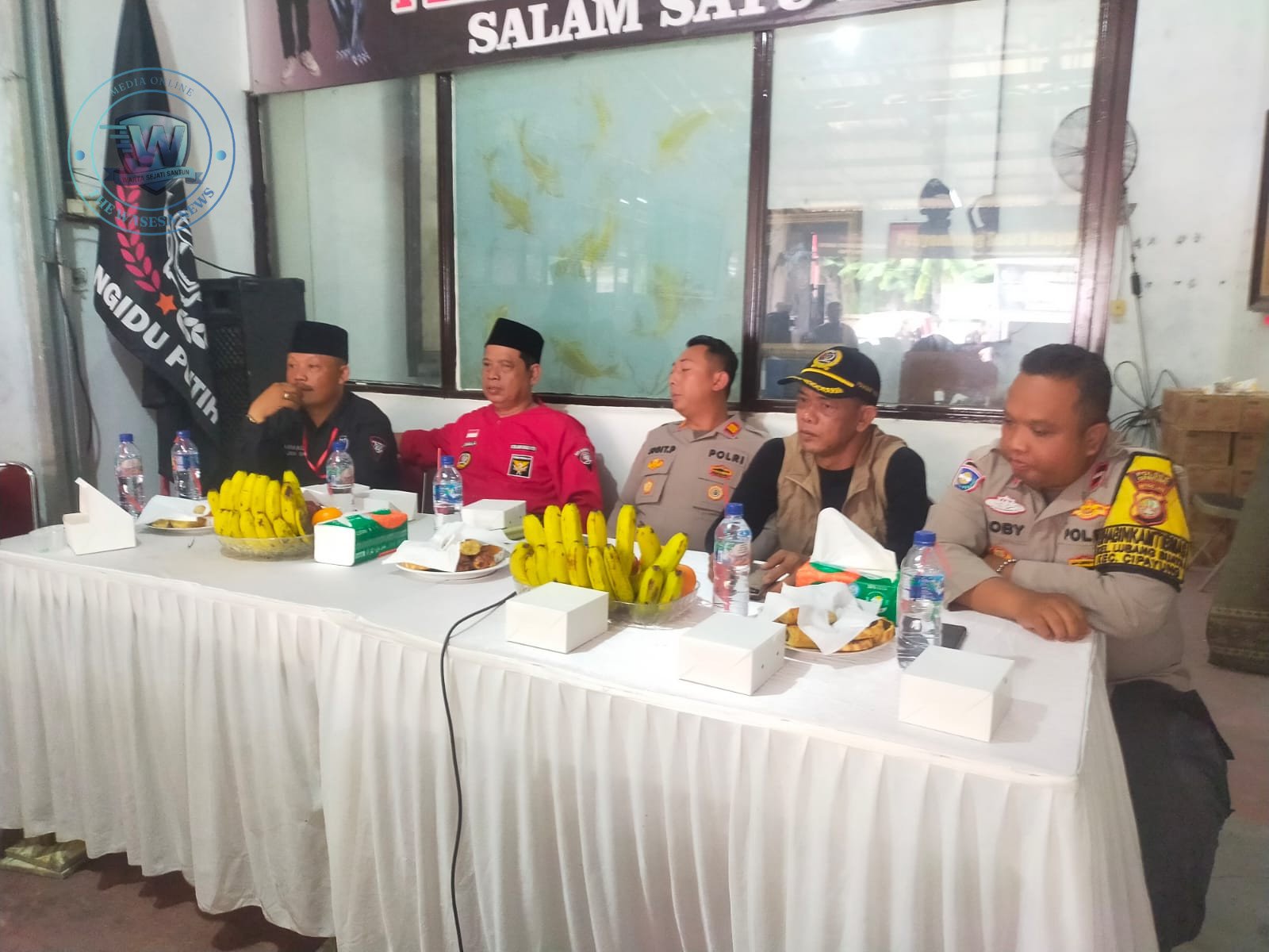 Ditbinmas Polda Metro Jaya Kunjungi Markas Laskar Sangidu Putih. - thewasesanews.com