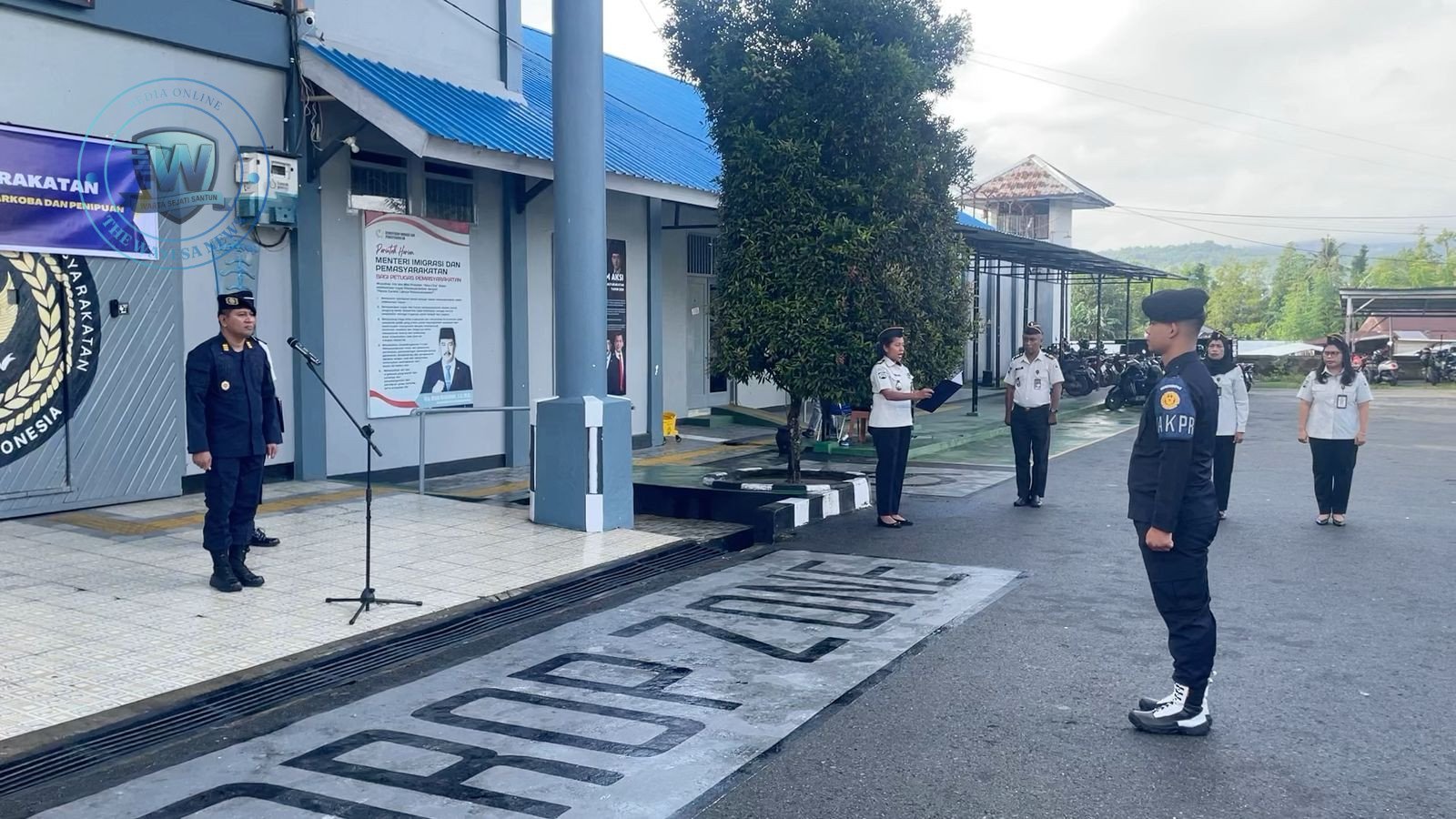Rutan Ambon Gelar Ikrar Pemasyarakatan Bersih Narkoba dan HP Ilegal. - thewasesanees.com