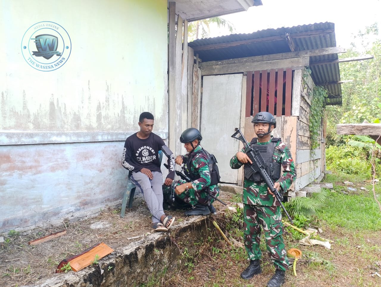 Satgas Yonif 410/ALG Gelar Yankes Gratis di Kampung Bofuwer Papua Barat. - thewasesanews.com