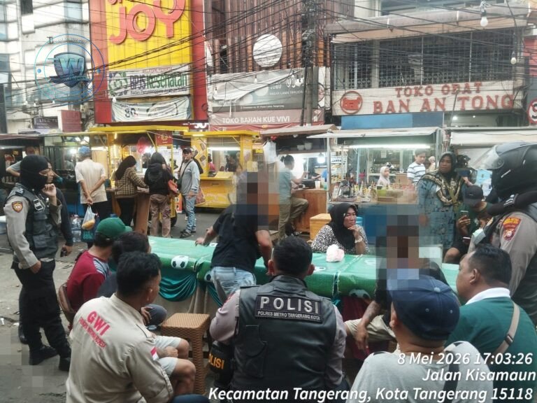 Polsek Tangerang Tangkap 3 Pelaku Pengeroyokan Viral di Pasar Lama. - thewasesanews.com