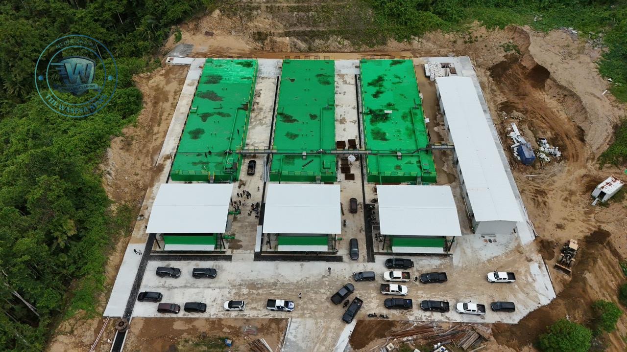Bupati Halmahera Tengah Uji Coba WTP Fidi Jaya: Solusi Air Bersih. - thewasedanews.com