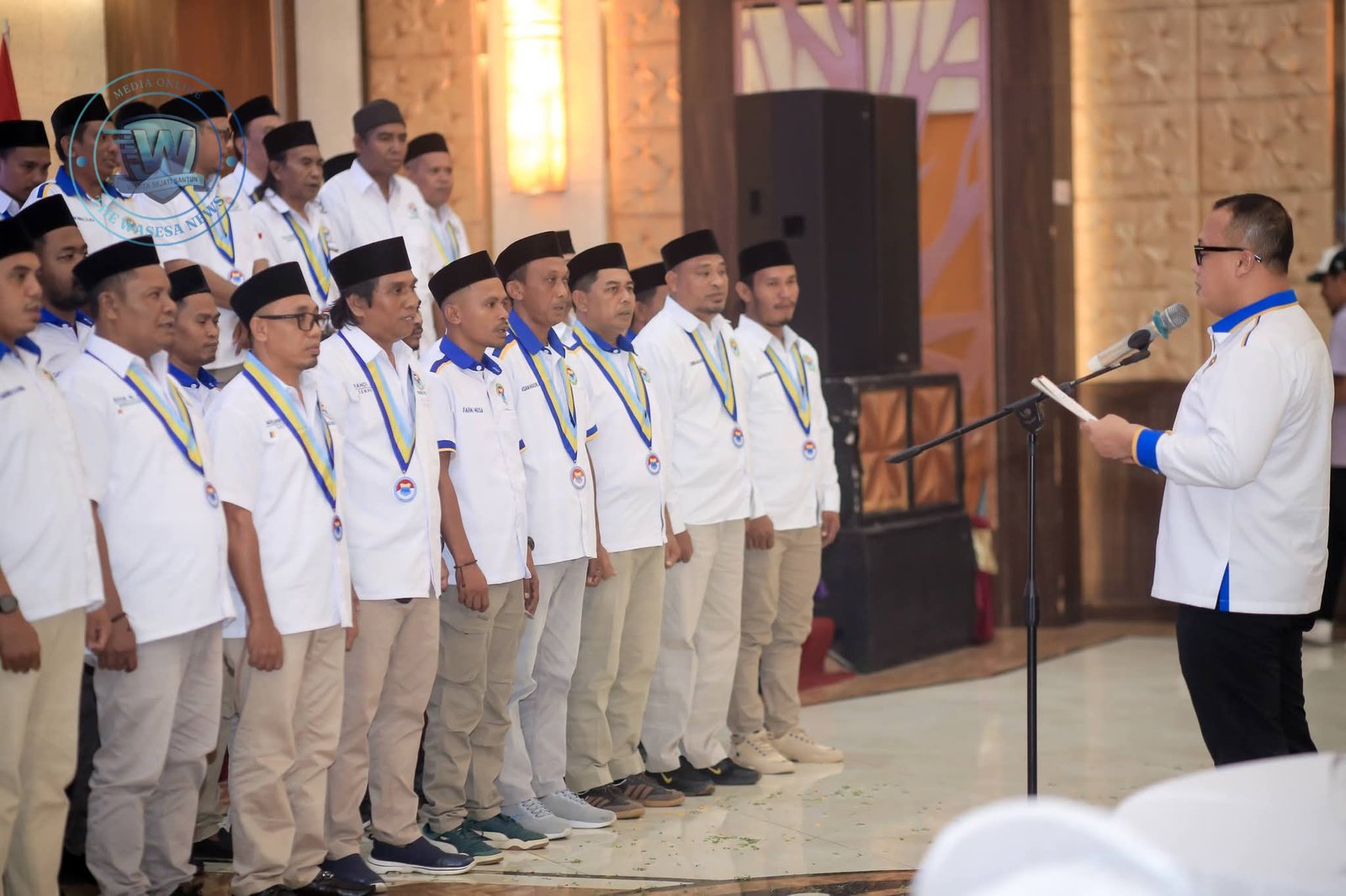 Bupati Halteng Hadiri Pengukuhan PW IKA-PMII Malut di Ternate. - thewasesanews.com