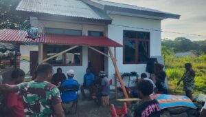 Warga Tanah Rubah Apresiasi Satgas TMMD Ke-128 Kodim 1801 Manokwari. - thewasesanews.com