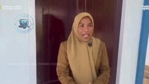 Warga Desa Santosa Patani Utara Syukuri Pembangunan Jalan Hotmix. - thewasesanews.com