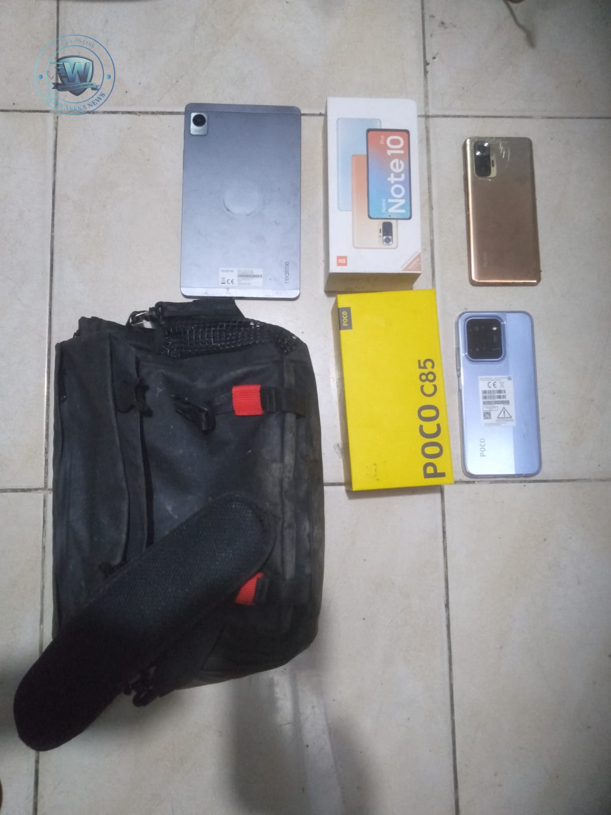 Polsek Karawaci Bekuk Spesialis Curat Rumah, Tiga Handphone Disita. - thewasesanews.com