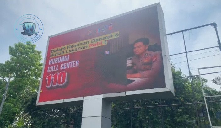 Polresta Tangerang Masifkan Sosialisasi Call Center 110 Lewat Videotron. - thewasesanews.com