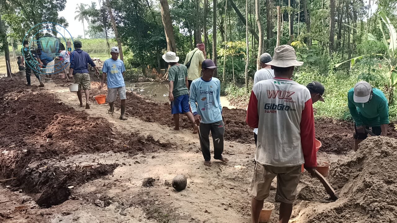 Pembangunan Jembatan Garuda Purwoadi Lampung Tengah Dikebut. - thewasesanews.com