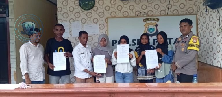 Polsek Patani Selesaikan Kasus Pengeroyokan Melalui Restorative Justice. - thewasesanews.com