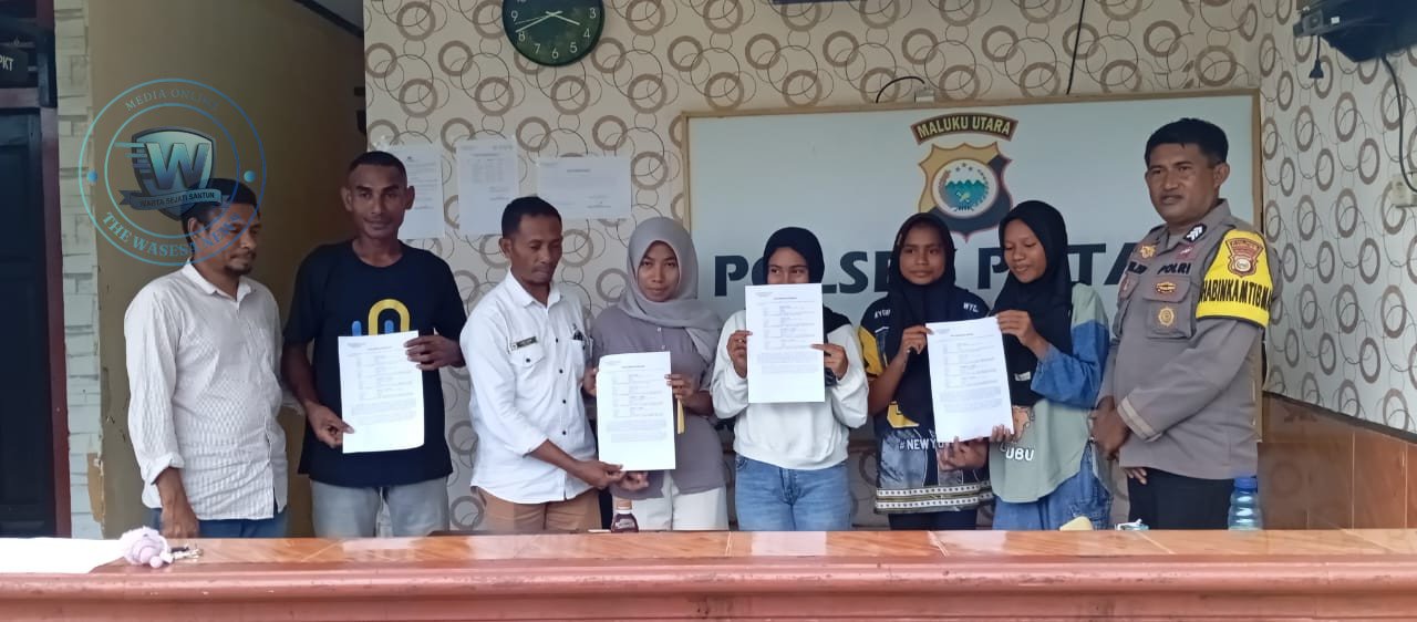 Polsek Patani Selesaikan Kasus Pengeroyokan Melalui Restorative Justice. - thewasesanews.com