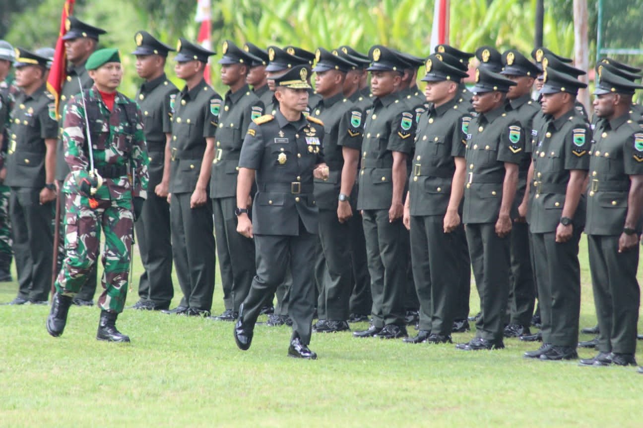 Danrindam XVIII Kasuari Lantik 153 Bintara TNI AD Gelombang II 2026. - thewasesanews.com