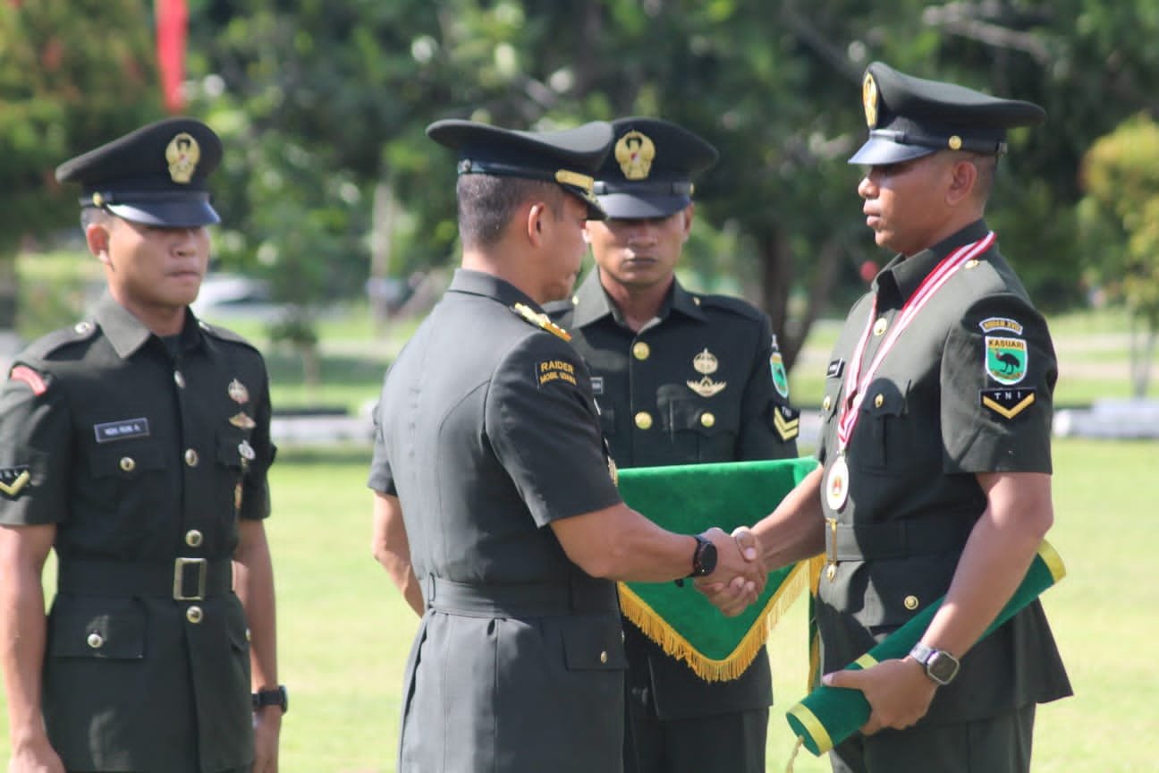 Danrindam XVIII Kasuari Lantik 153 Bintara TNI AD Gelombang II 2026. - thewasesanews.com