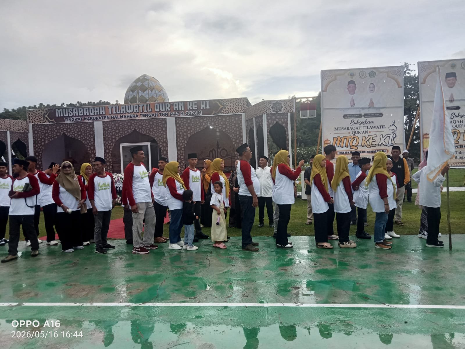Wakil Bupati Ahlan Djumadil Lepas Pawai Taaruf MTQ XI Halmahera Tengah. - thewasesanews.com