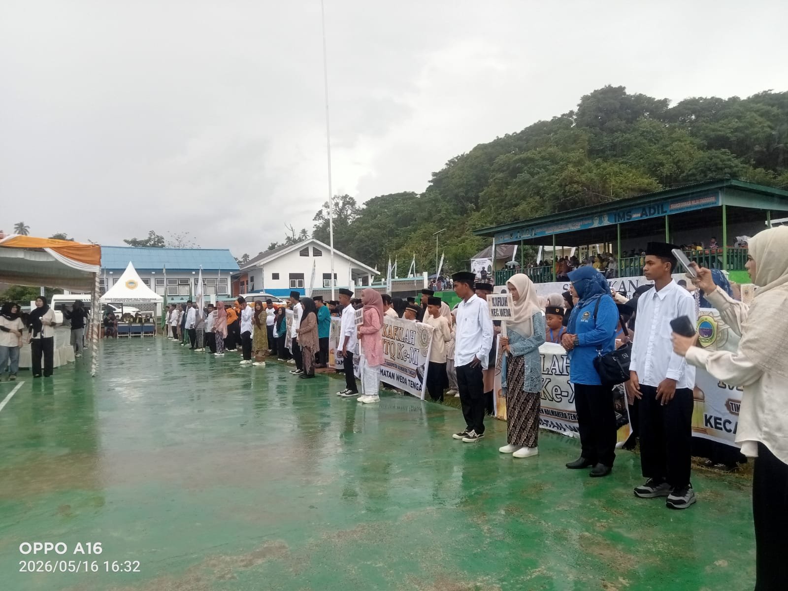 Wakil Bupati Ahlan Djumadil Lepas Pawai Taaruf MTQ XI Halmahera Tengah. - thewasesanews.com