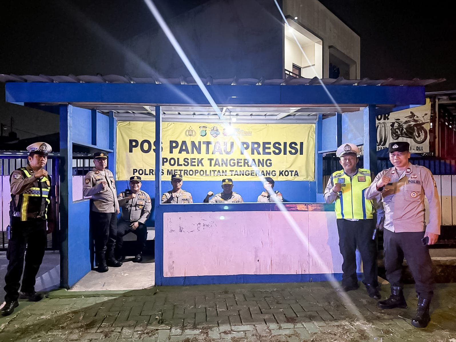 Polres Metro Tangerang Kota Dirikan 22 Pos Pantau Cegah Tawuran. - thewasesanews.com