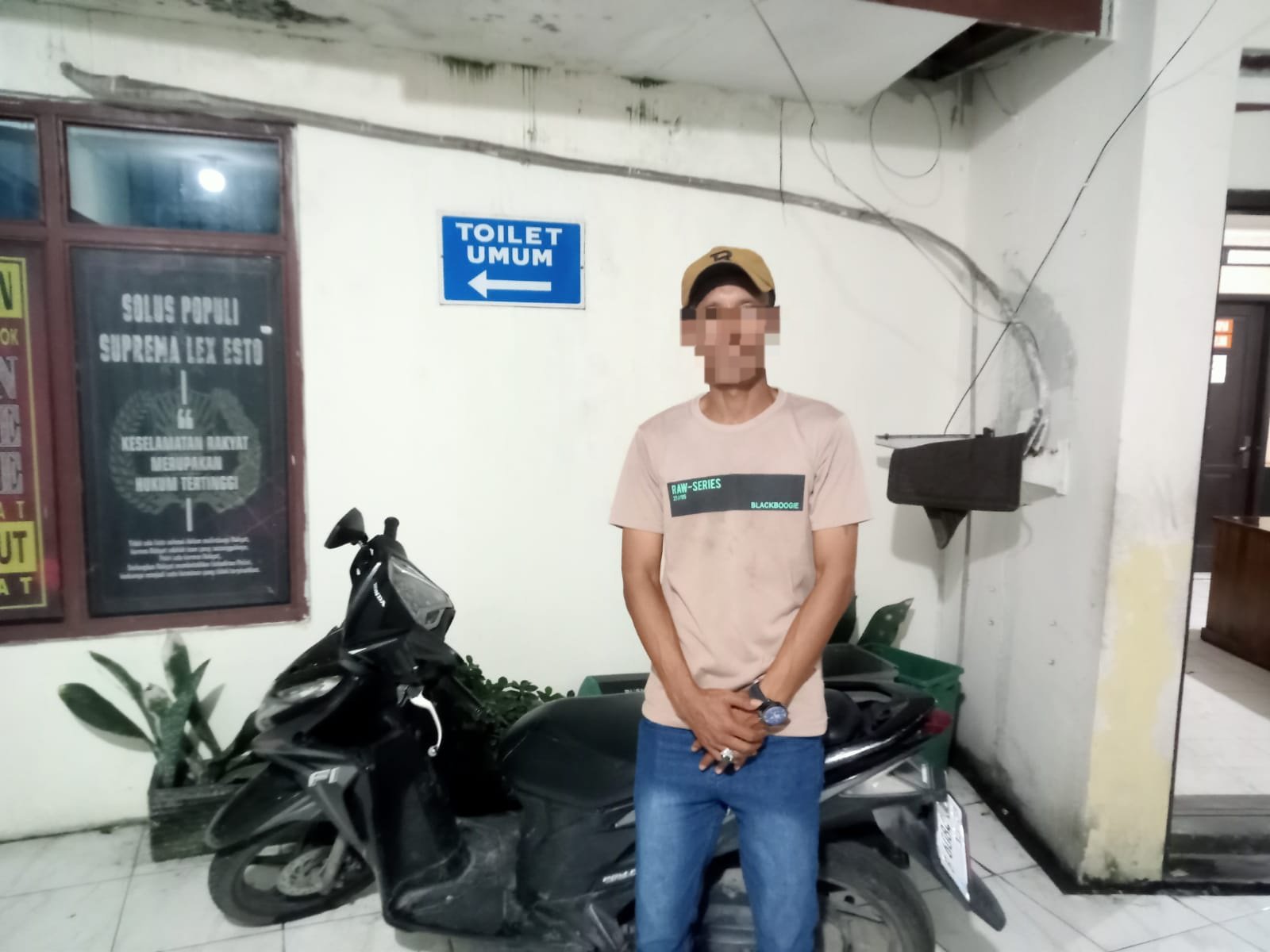 Polsek Sepatan Tangkap Maling Motor Bermodus Pengamen Keliling. - thewasesanews.com