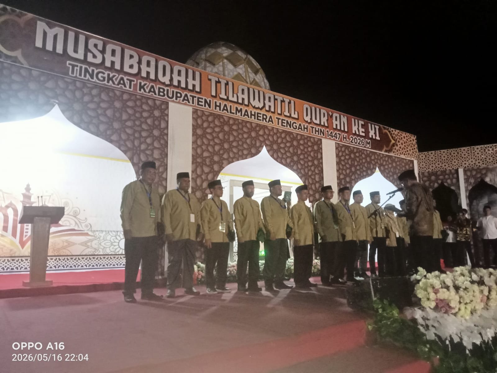 Bupati Ikram Malan Sangadji Buka MTQ Ke-XI Halmahera Tengah di Banemo. - thewasesanews.com