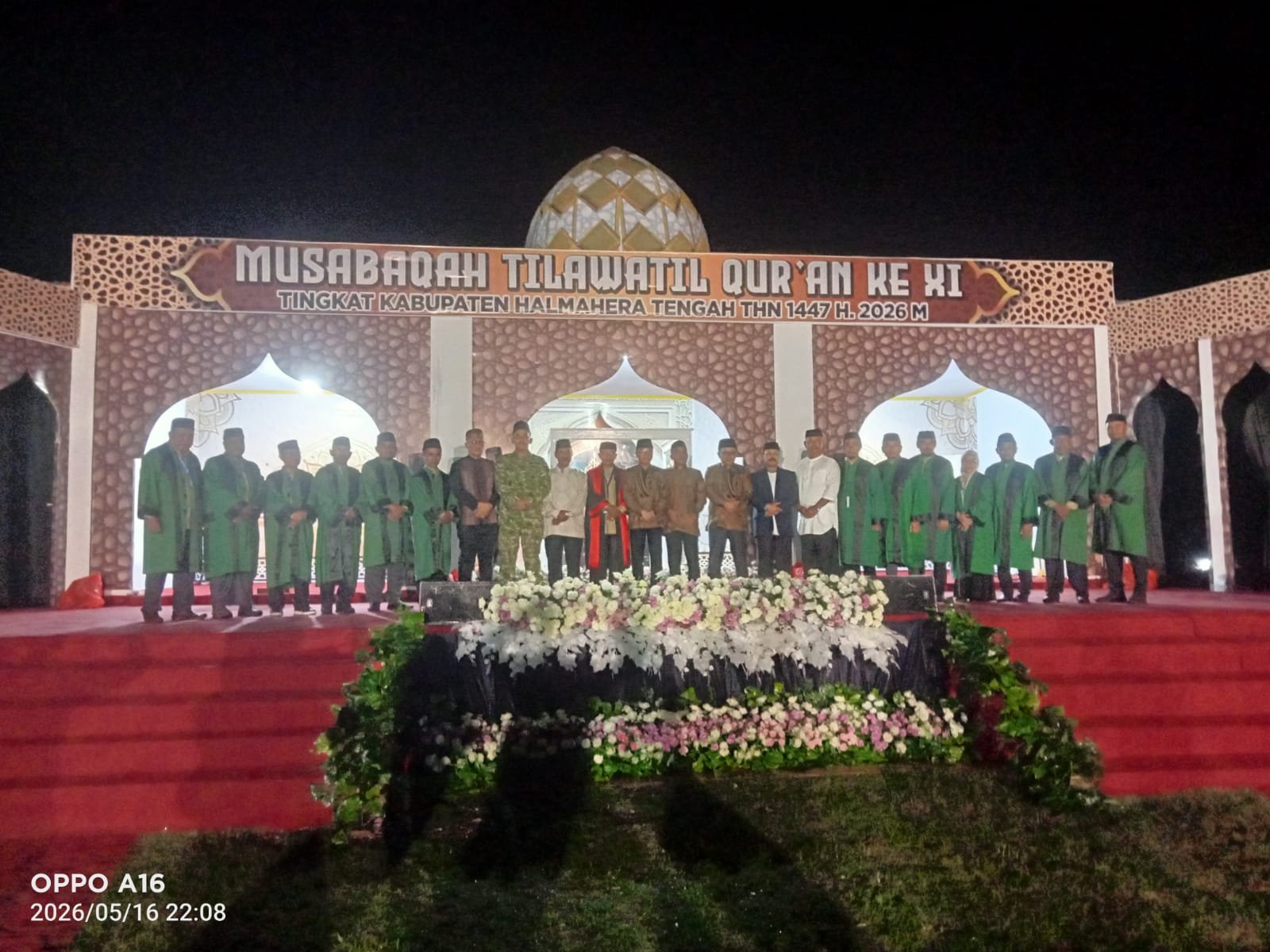 Bupati Ikram Malan Sangadji Buka MTQ Ke-XI Halmahera Tengah di Banemo. - thewasesanews.com