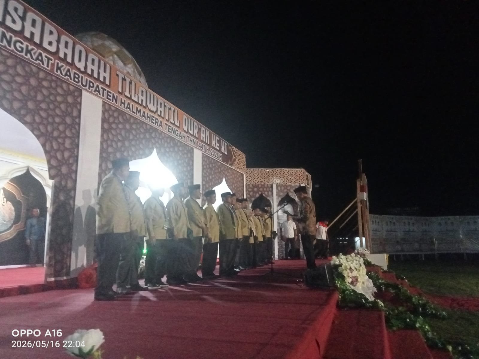 Bupati Ikram Malan Sangadji Buka MTQ Ke-XI Halmahera Tengah di Banemo. - thewasesanews.com