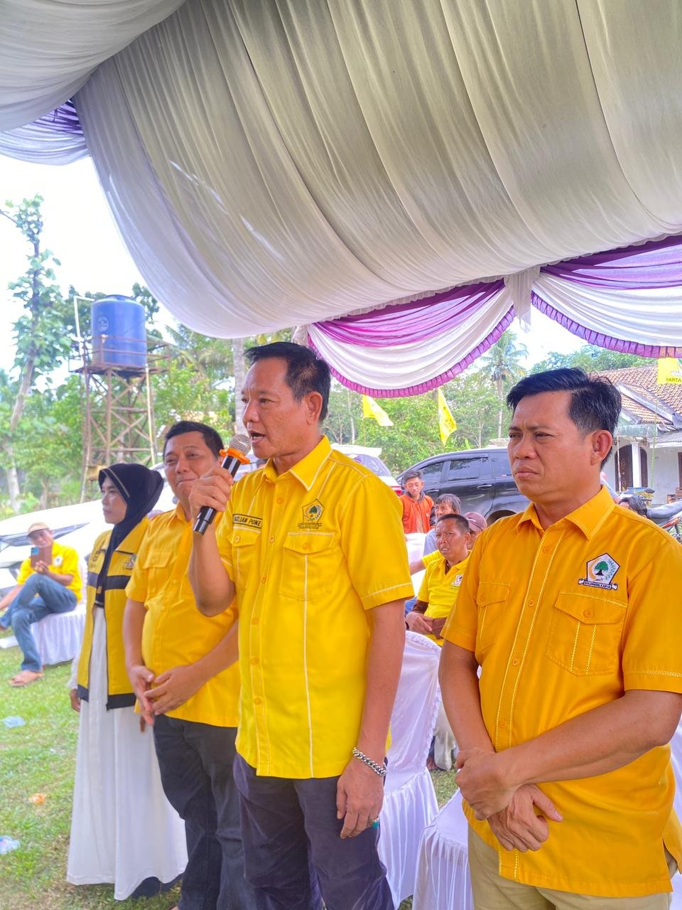 Dr Darlian Pone Lantik Darwis Jadi Ketua Golkar Bumi Agung Way Kanan. - thewasesanews.com