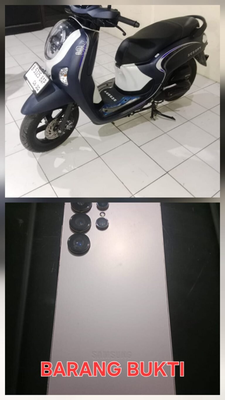 Polsek Benda Tangkap Ijul Residivis Penadah Motor Curian di Kalideres. - thewasesanews.com