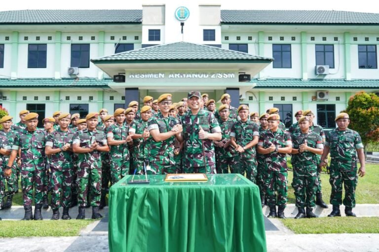 Pangdam I BB Kunjungi Menarhanud 2 SSM Tekankan Profesionalisme Prajurit. - thewasesanews.com