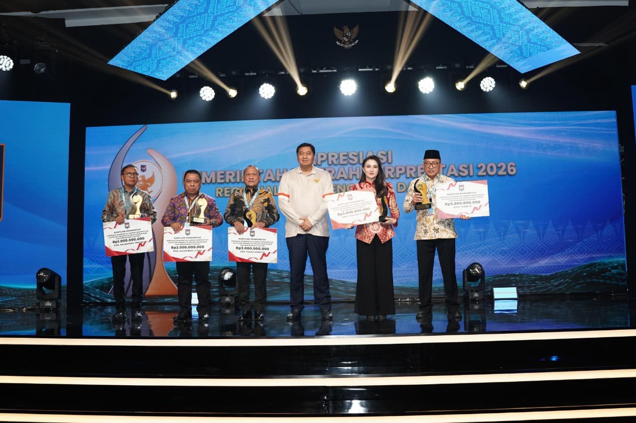 Halmahera Tengah Raih Apresiasi Pemda Berprestasi 2026 di Lombok. - thewasesanews.com