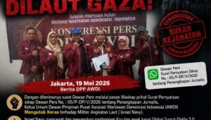 AWDI Mengutuk Keras Penangkapan Jurnalis Indonesia di Laut Gaza. - thewasesanews.com