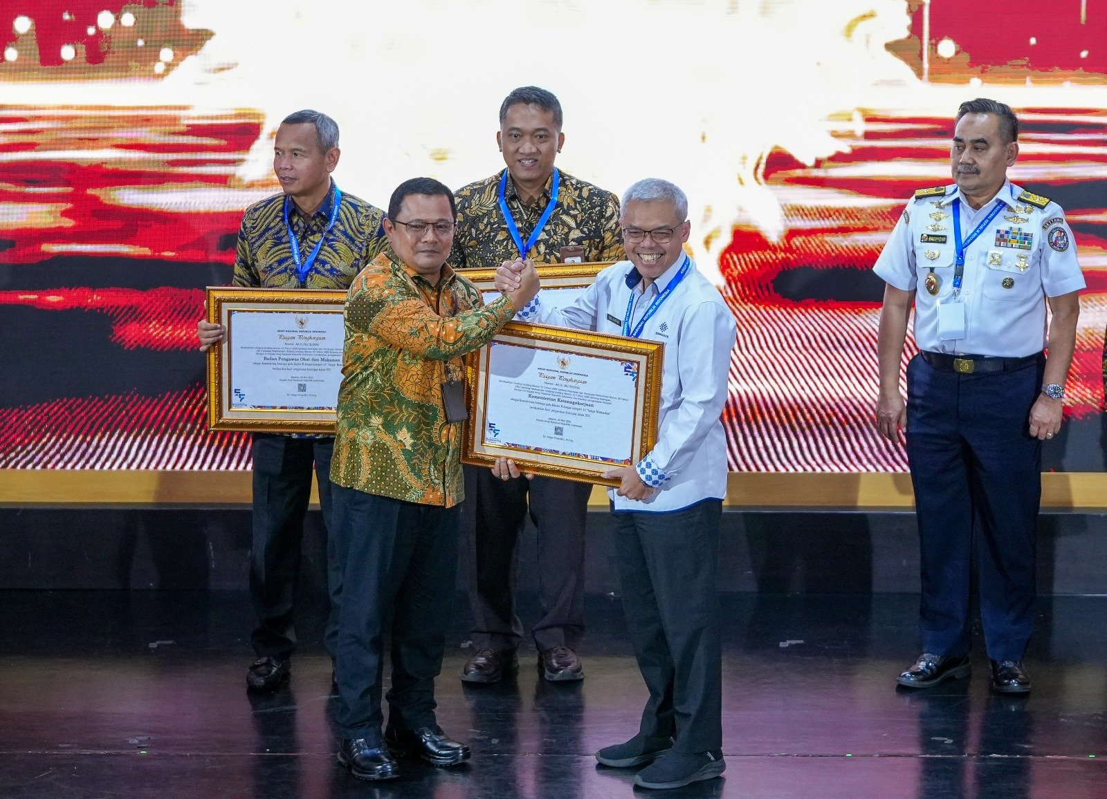 Kemnaker Raih Penghargaan Pengawasan Kearsipan Nasional Kategori AA. - thewasesanews.com
