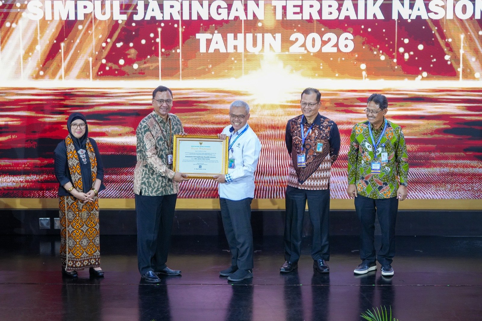 Kemnaker Raih Penghargaan Pengawasan Kearsipan Nasional Kategori AA. - thewasesanews.com