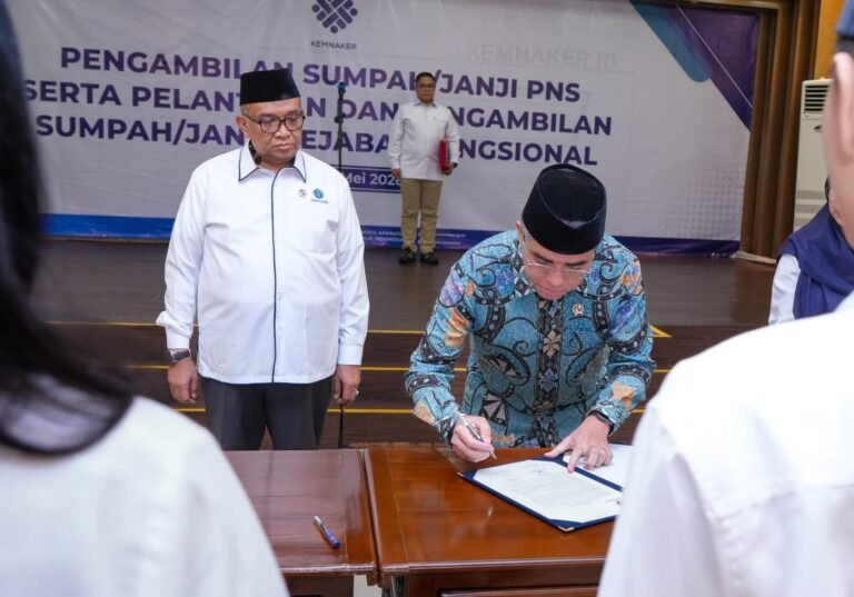 Kemnaker dan IKA FIKOM UNPAD Perkuat Komunikasi Publik. - thewasesanews.com