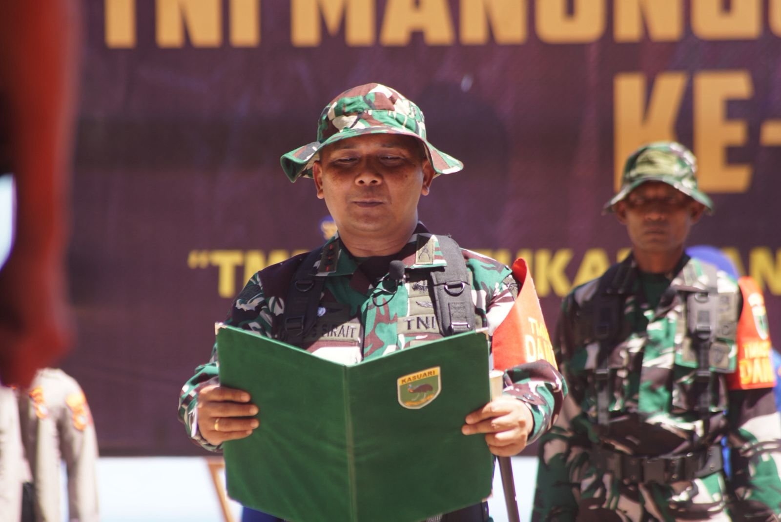 TMMD ke-128 Kodim 1801 Manokwari Resmi Ditutup Pangdam Kasuari. - thewasesanews.com