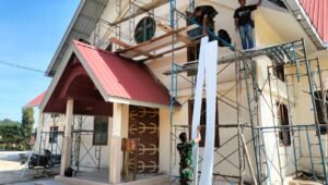 Bantuan Presiden Prabowo: Rumah Ibadah HKBP Paindoan Direhab. - thewasesanews.com